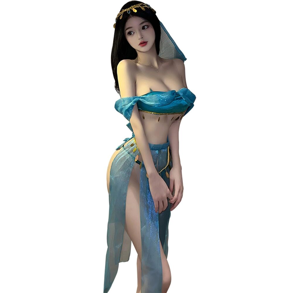 1769 Anime Cosplay Lingerie Classical Embroidered Hanfu Asian RolePlay Suit